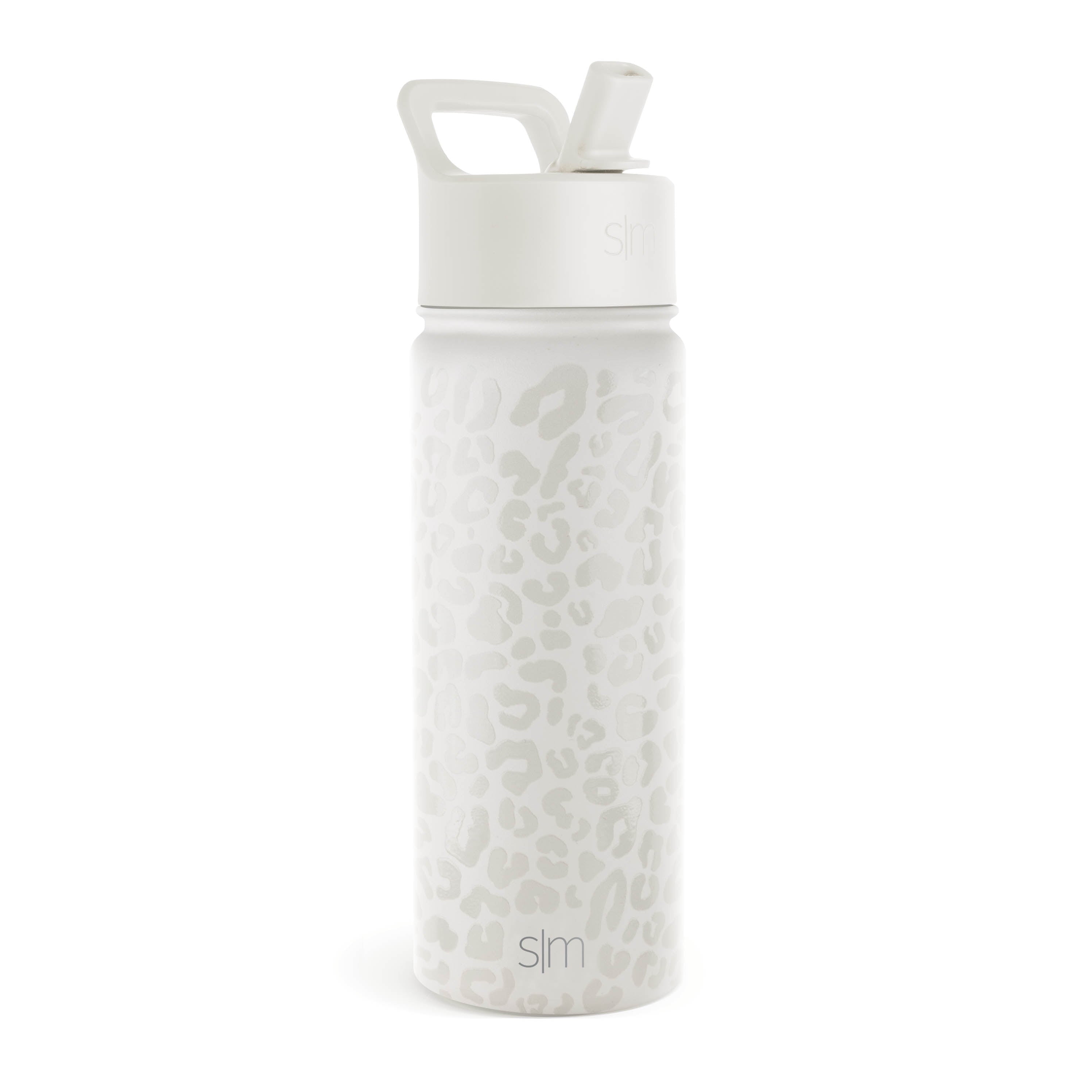 Simple Modern Summit Water Bottle Straw Lid Vacuum Insulated Stainless Steel Bottle | 18 fl oz | PMLR