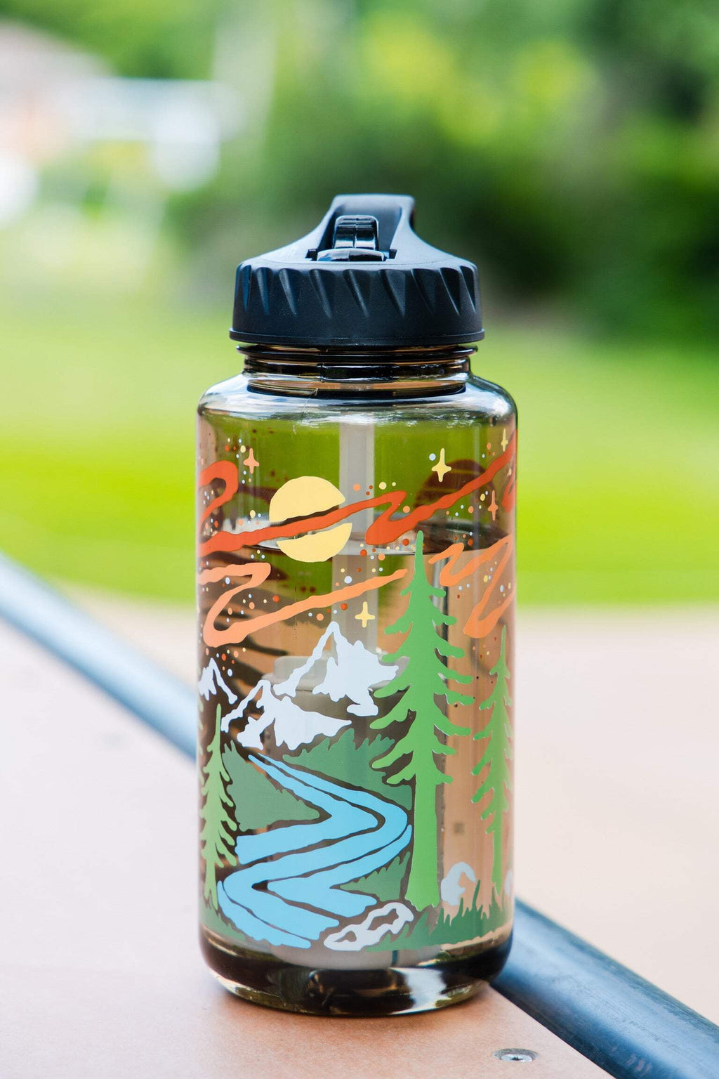 Epic Water Filters Nalgene OG Sustain Tritan USA Made Water Bottle and 75 Gallon Filter - Removes 99.99% of Water Impurities, 32oz, Atomic Child Special Edition | 3ZD5