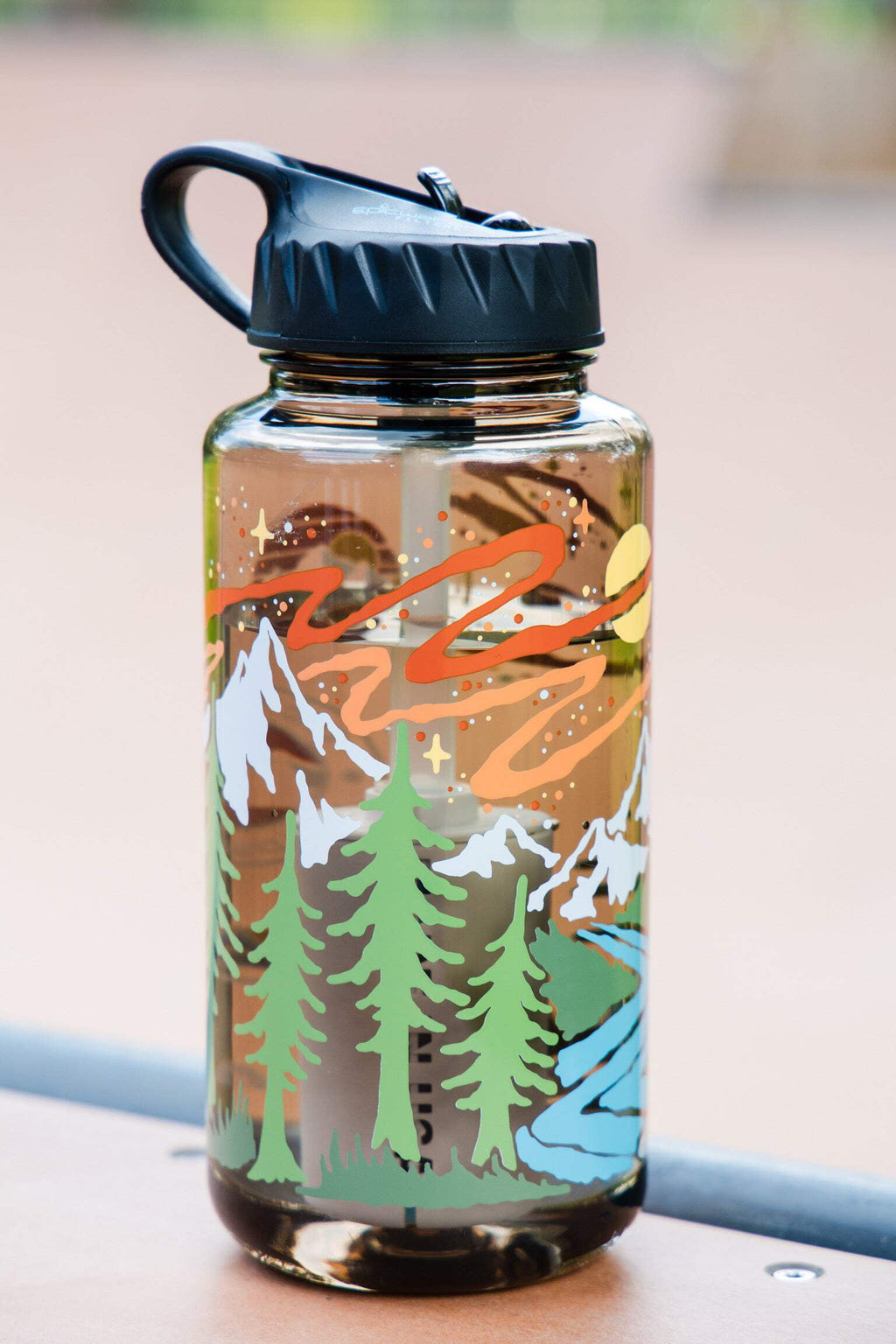 Epic Water Filters Nalgene OG Sustain Tritan USA Made Water Bottle and 75 Gallon Filter - Removes 99.99% of Water Impurities, 32oz, Atomic Child Special Edition | 3ZD5