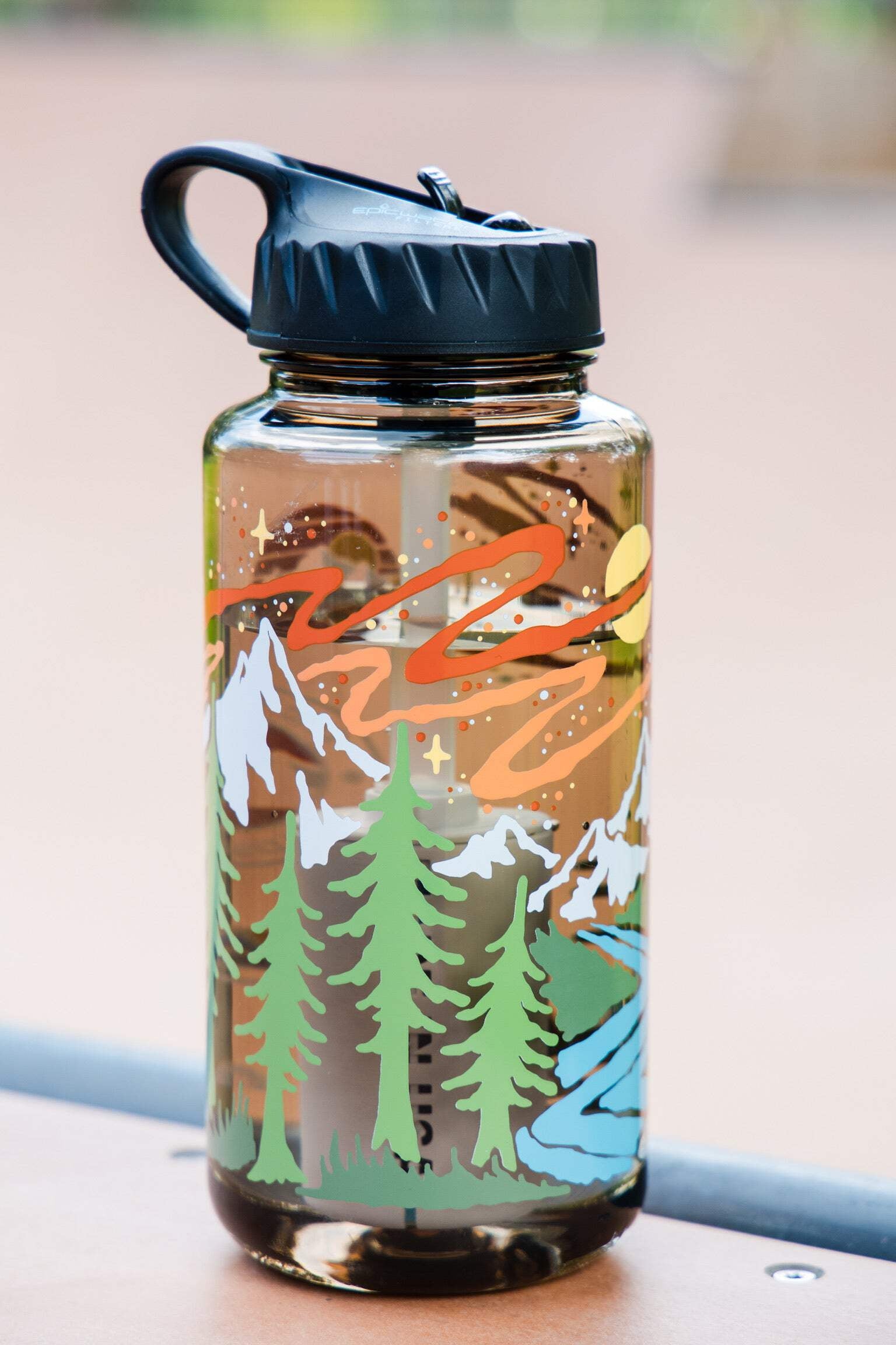 Epic Water Filters Nalgene OG Sustain Tritan USA Made Water Bottle and 75 Gallon Filter - Removes 99.99% of Water Impurities, 32oz, Atomic Child Special Edition | 3ZD5