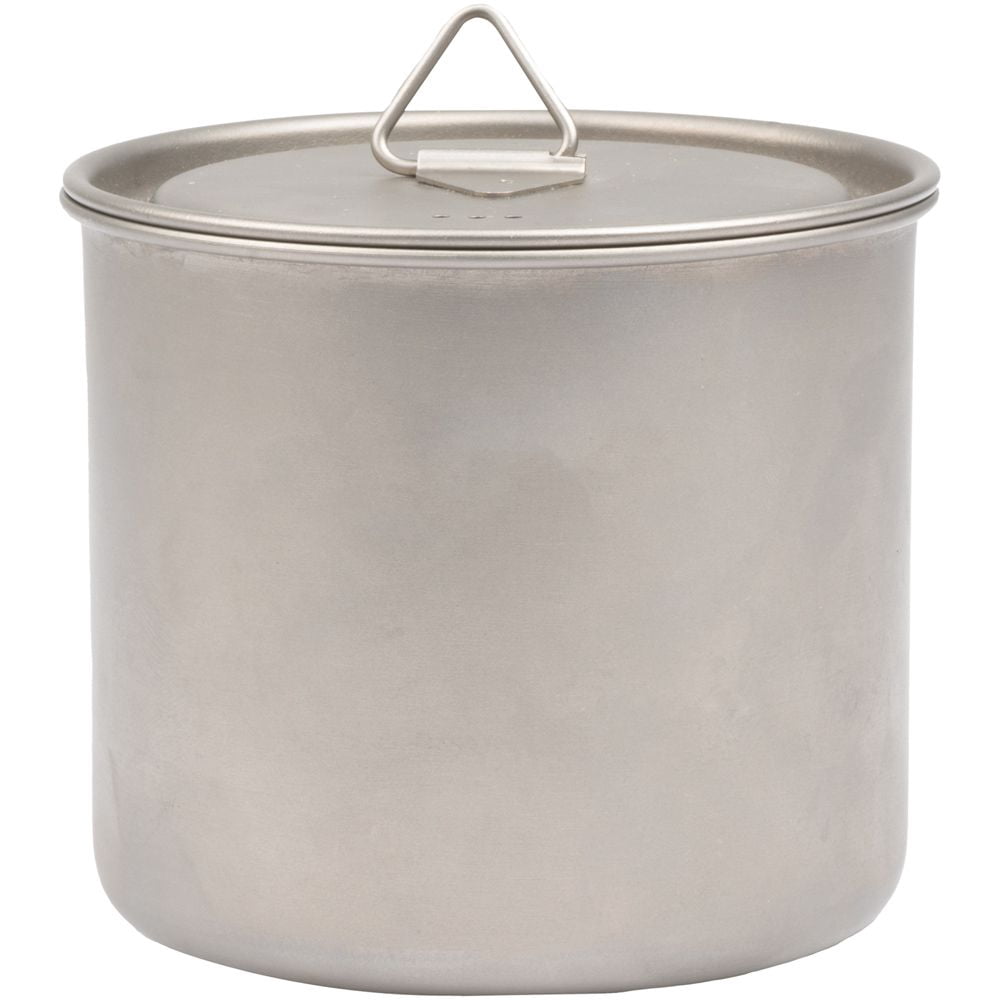 Olicamp Titanium Space Saver Mug with Lid, Nests Nalgene Bottle Inside, Lightweight and Compact, Perfect for Camping and Backpacking, 550mL | 8X7D