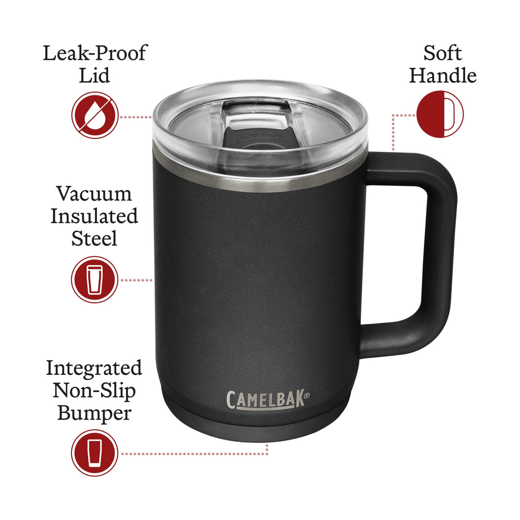 CamelBak Thrive™ Insulated Stainless Steel Mug 16oz, Black | IVZ8