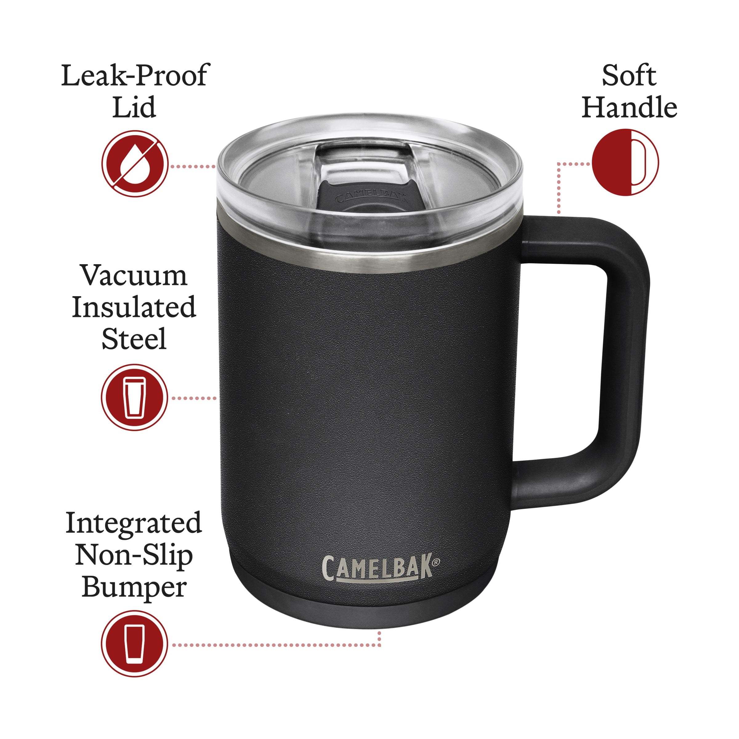 CamelBak Thrive™ Insulated Stainless Steel Mug 16oz, Black | IVZ8