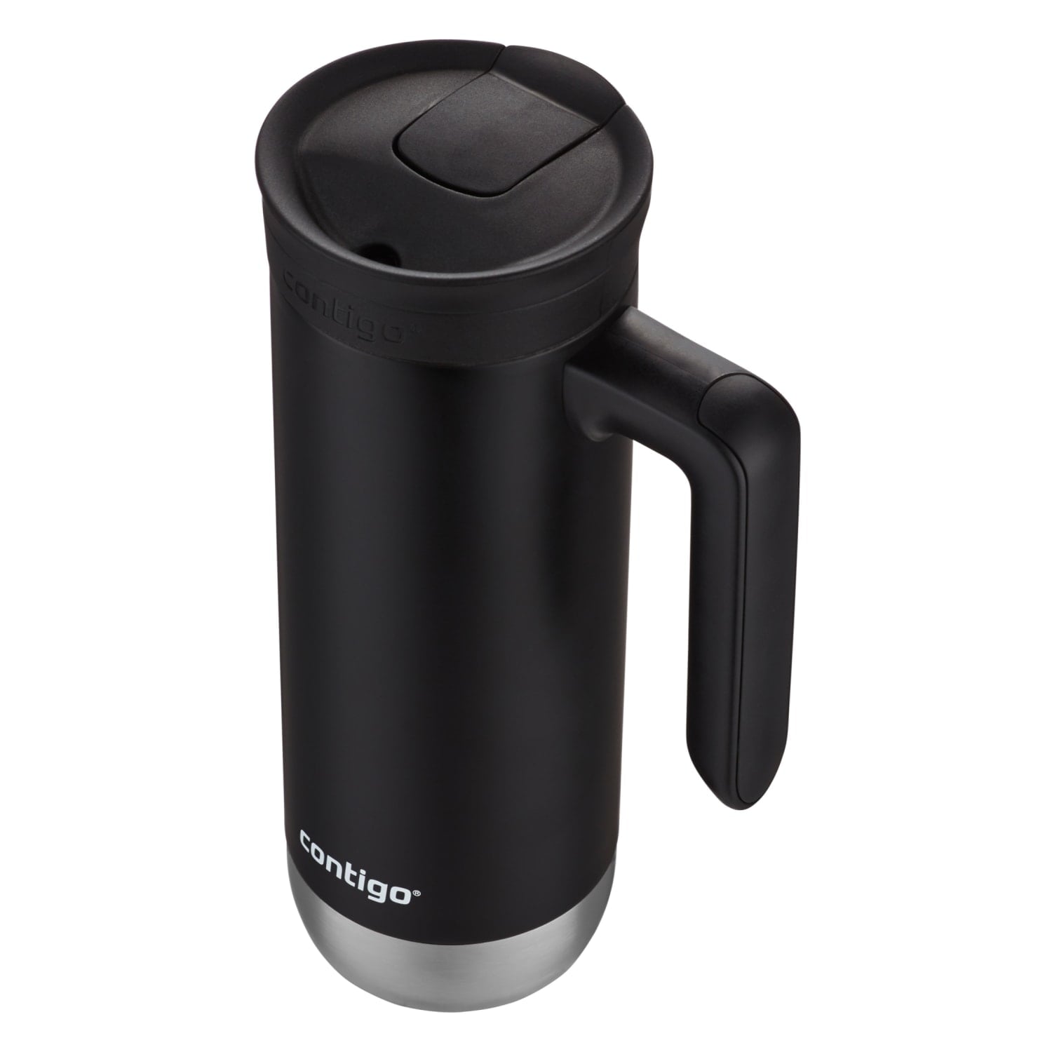 Contigo Huron 2.0 Stainless Steel Travel Mug with SNAPSEAL Lid and Handle in Black, 20 fl oz. | B8U4