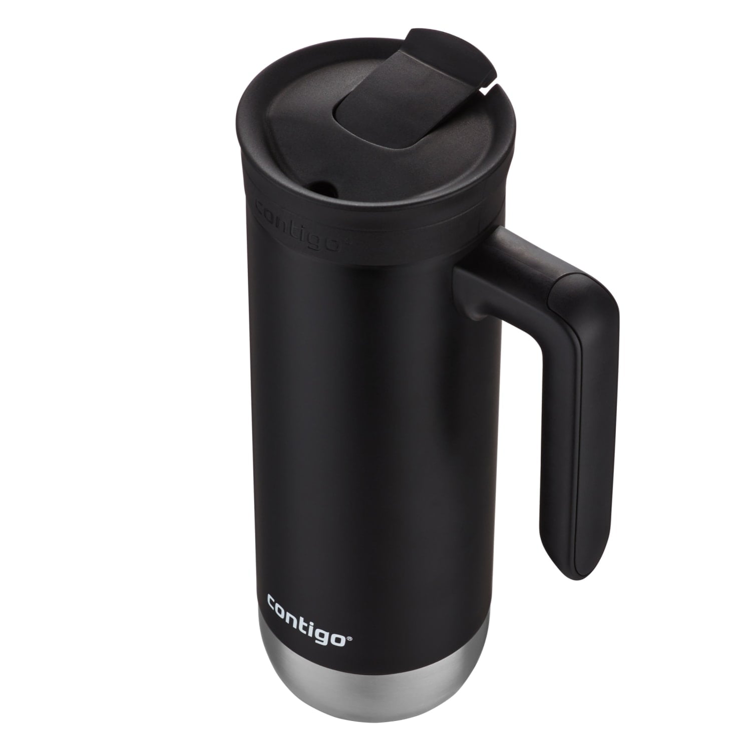 Contigo Huron 2.0 Stainless Steel Travel Mug with SNAPSEAL Lid and Handle in Black, 20 fl oz. | B8U4