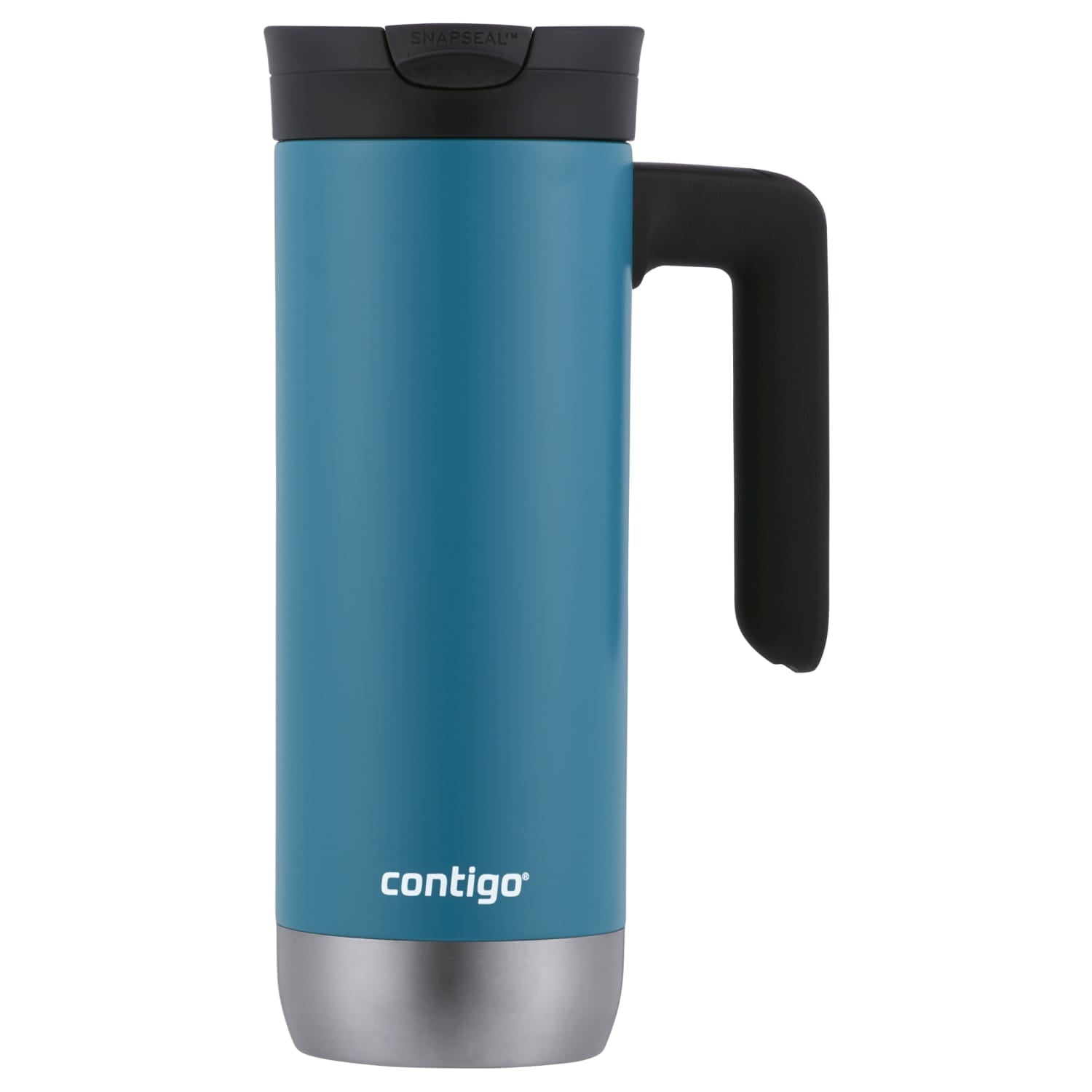 Contigo Huron 2.0 Stainless Steel Travel Mug with SNAPSEAL Lid and Handle in Black, 20 fl oz. | B8U4