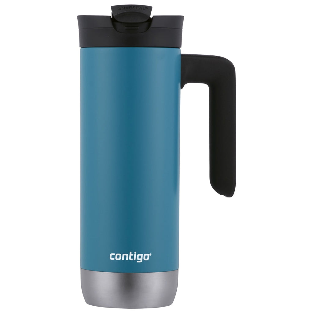 Contigo Huron 2.0 Stainless Steel Travel Mug with SNAPSEAL Lid and Handle in Black, 20 fl oz. | B8U4