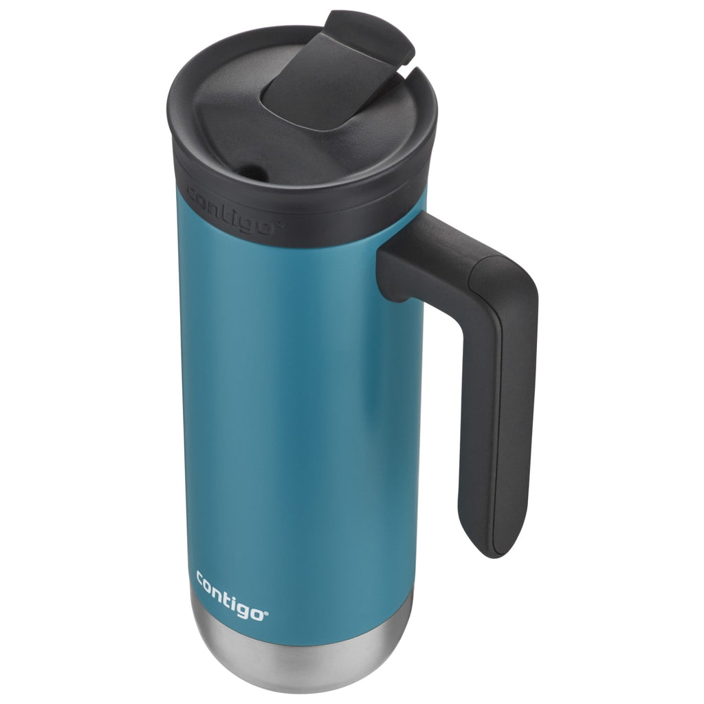 Contigo Huron 2.0 Stainless Steel Travel Mug with SNAPSEAL Lid and Handle in Black, 20 fl oz. | B8U4