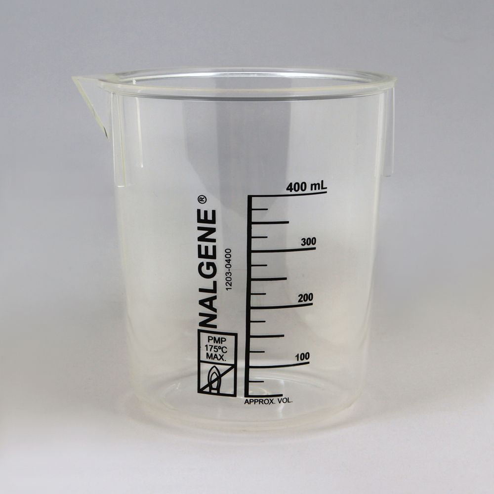 Nalgene Griffin Beaker, Low Form, Polymethylpentene, 400 Ml | Y604