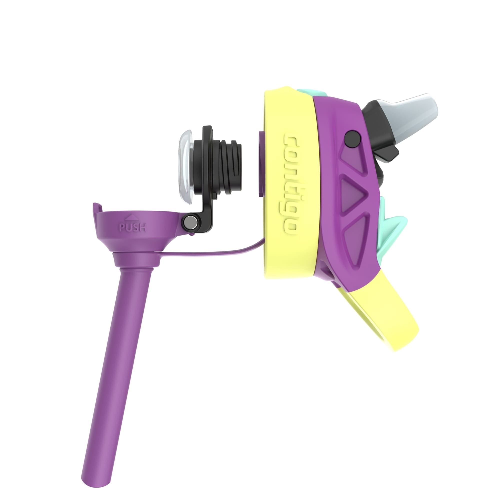 Contigo Kids Water Bottle with Redesigned AUTOSPOUT Straw, 14 oz, Grape Forest Haven | ZUNZ