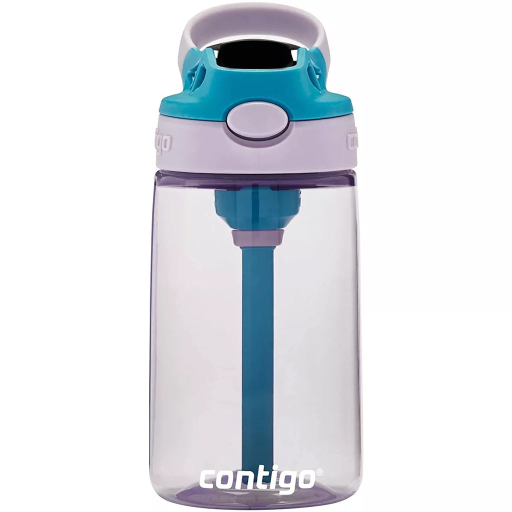 Contigo Kids Water Bottle with Redesigned AUTOSPOUT Straw, 14 oz, Grape Forest Haven | ZUNZ