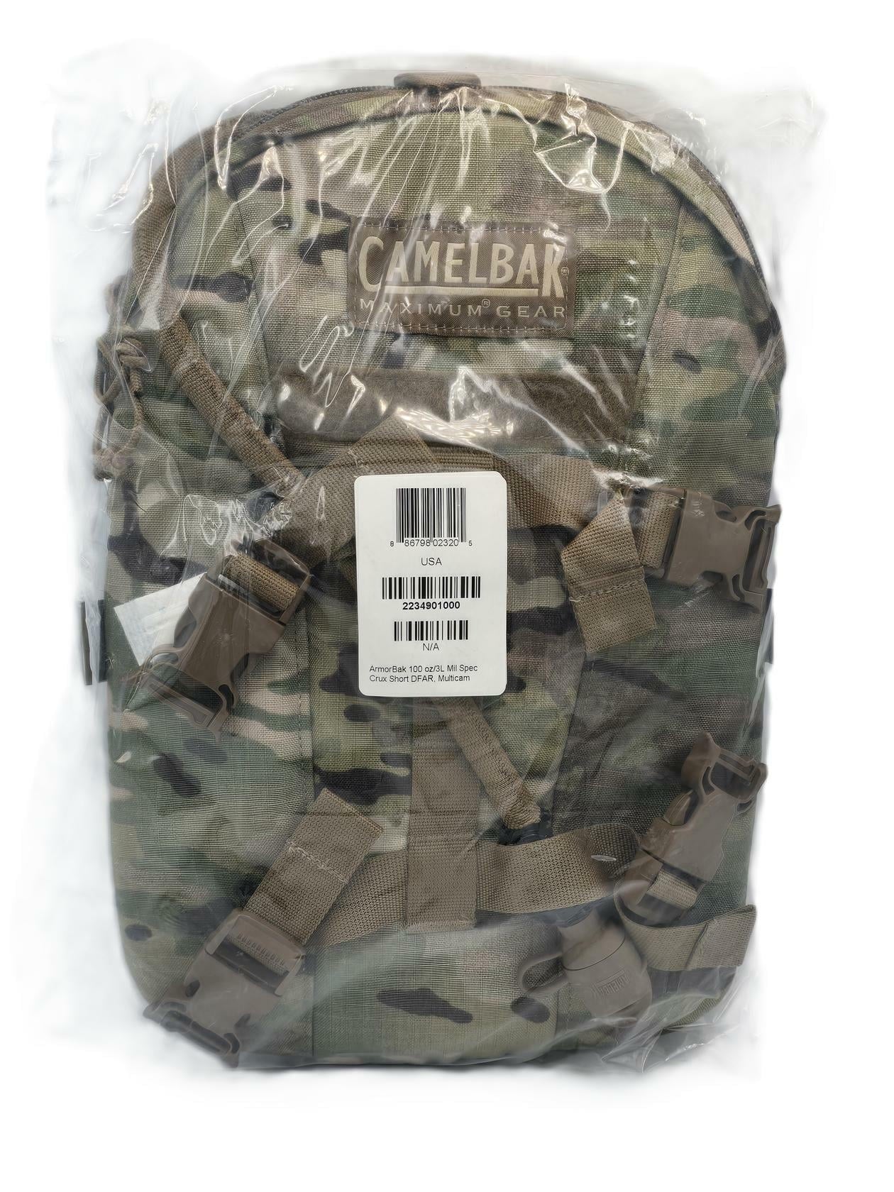 CamelBak Maximum Gear ArmorBak Military Spec Crux Short DFAR, Multicam | 3F2H