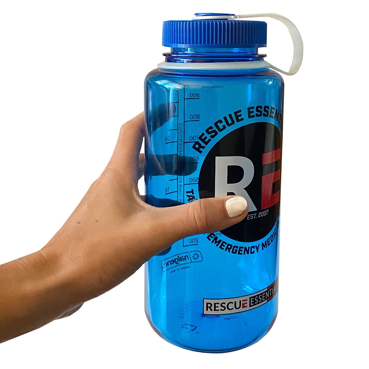 Rescue Essentials Logo Nalgene Bottle - 32 oz | Z8X8
