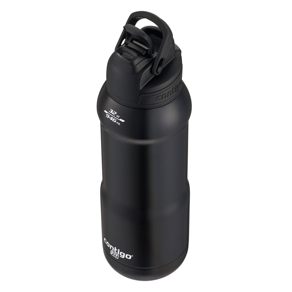 Contigo Fit Stainless Steel AUTOSPOUT Water Bottle with Straw, Blue Amp, 32 fl oz. | ZTKF