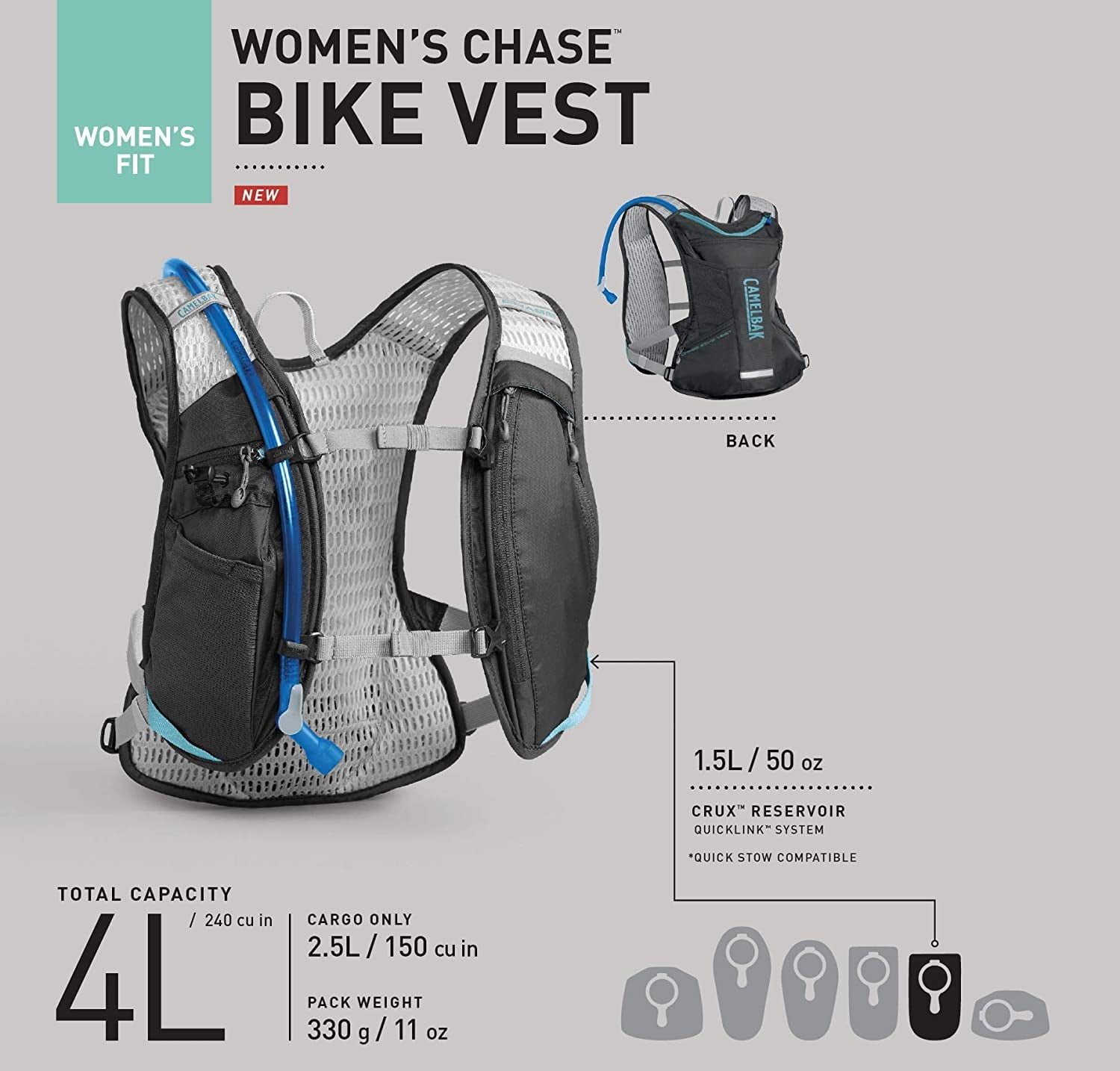 Camelbak Women's Chase Bike Vest | L6NB