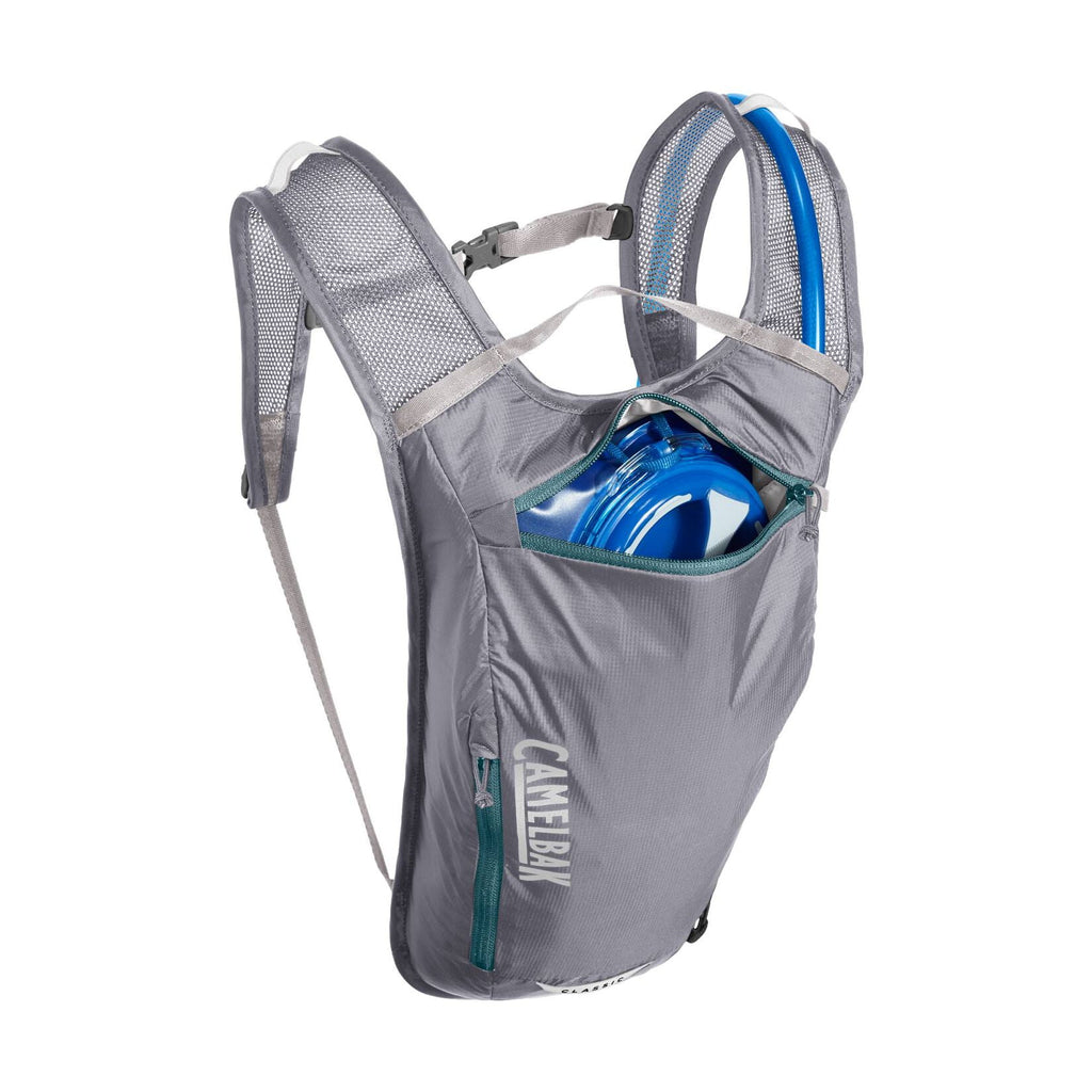 CamelBak Classic 70oz Light Bike Hydration Pack, Gunmetal/Hydro | ZBCU