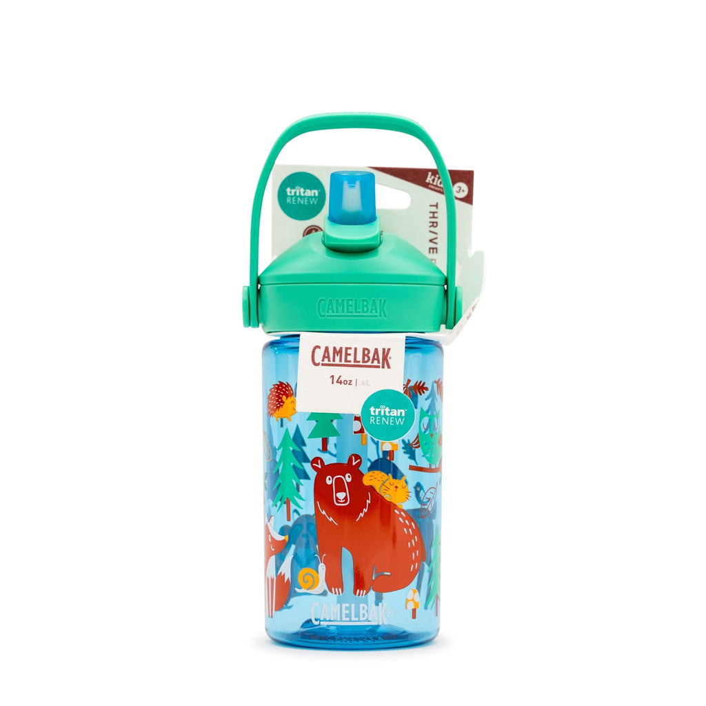 Camelbak Thrive™ Flip Straw Kids 14oz Bottle, Friendly Forest | J8TU