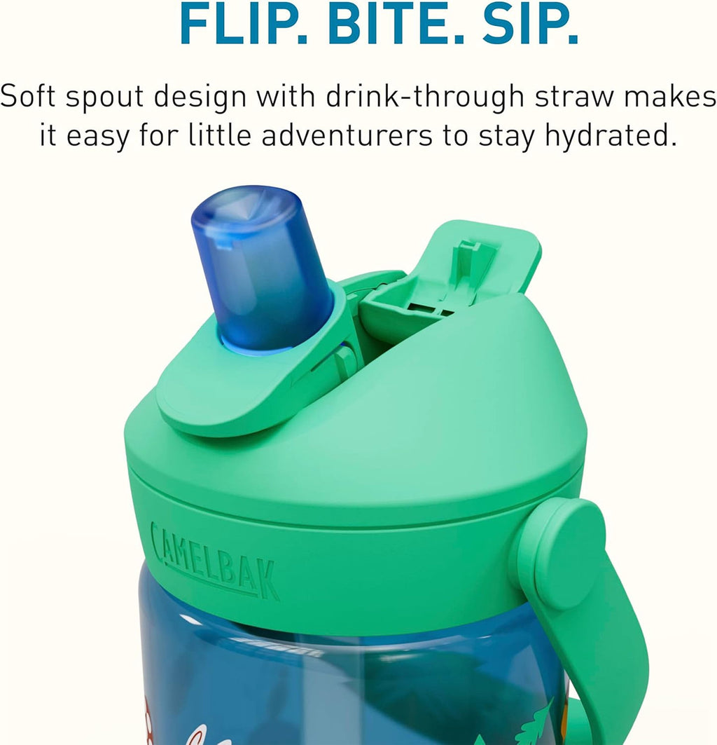 Camelbak Thrive™ Flip Straw Kids 14oz Bottle, Friendly Forest | J8TU