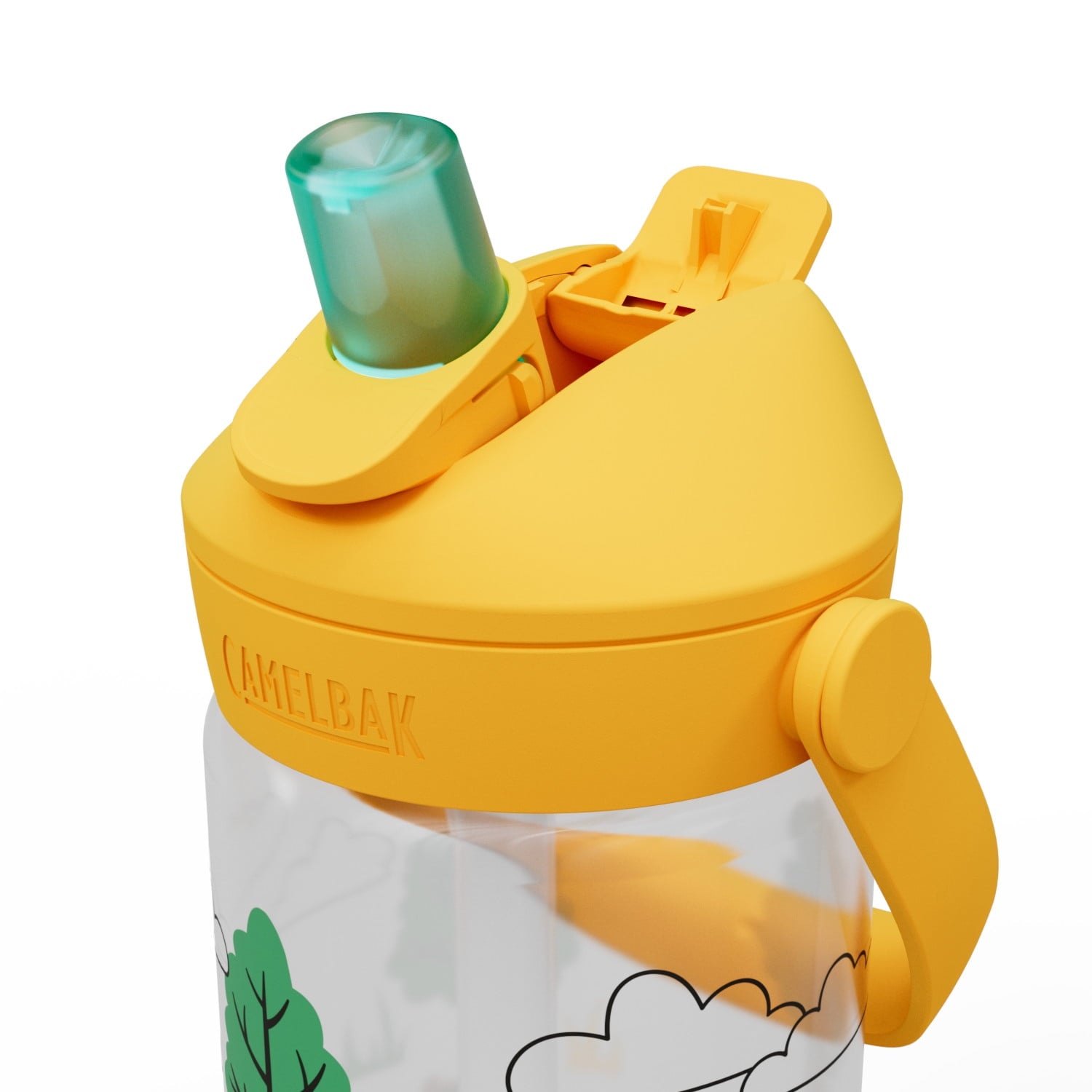 Camelbak Thrive™ Flip Straw Kids 14oz Bottle, Friendly Forest | J8TU