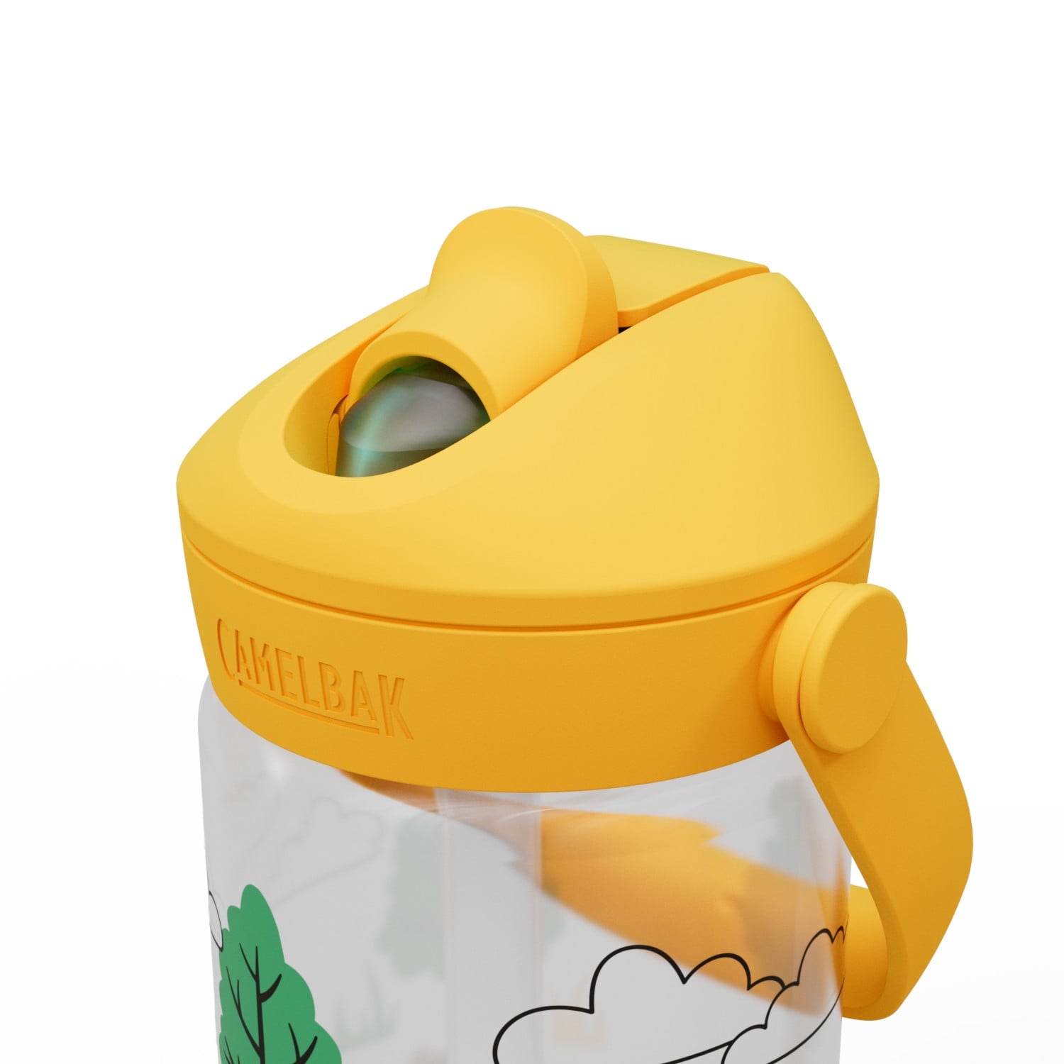 Camelbak Thrive™ Flip Straw Kids 14oz Bottle, Friendly Forest | J8TU
