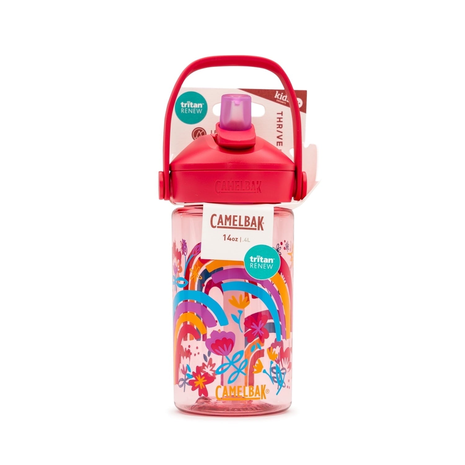 Camelbak Thrive™ Flip Straw Kids 14oz Bottle, Friendly Forest | J8TU