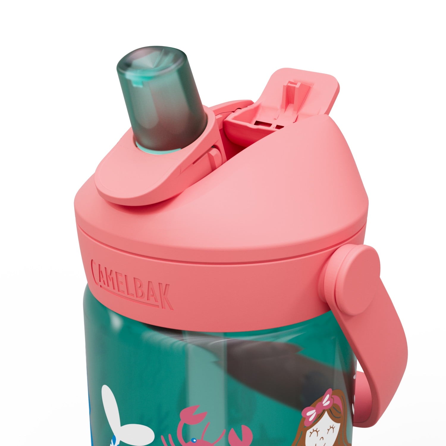 Camelbak Thrive™ Flip Straw Kids 14oz Bottle, Friendly Forest | J8TU