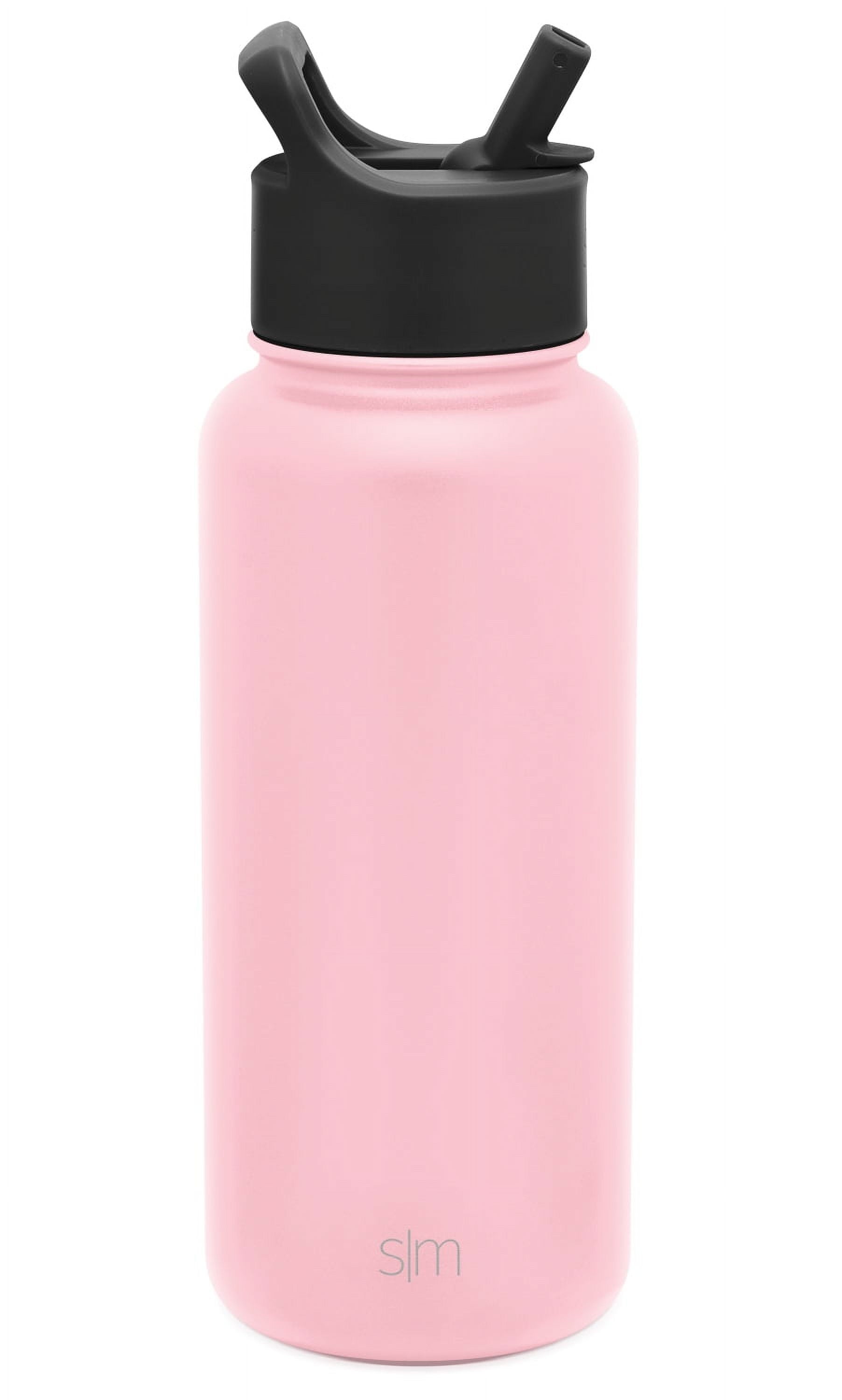 Simple Modern Summit Water Bottle Straw Lid Vacuum Insulated Stainless Steel Bottle | 18 fl oz | ZXVE
