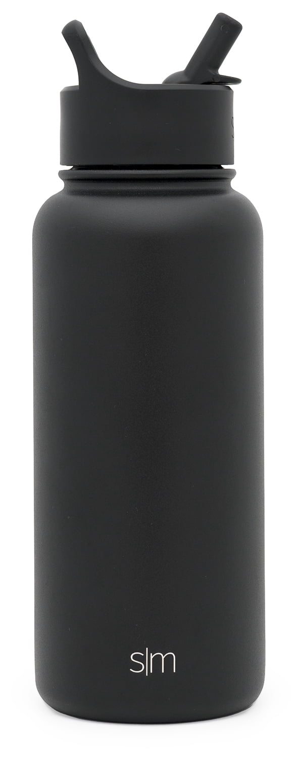 Simple Modern Summit Water Bottle Straw Lid Vacuum Insulated Stainless Steel Bottle | 18 fl oz | ZXVE