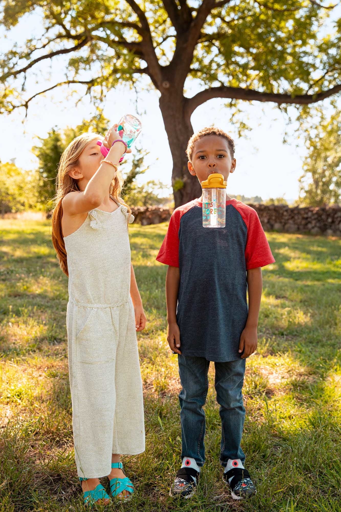 Camelbak Thrive™ Flip Straw Kids 14oz Bottle, Jungle Animals | NWM4