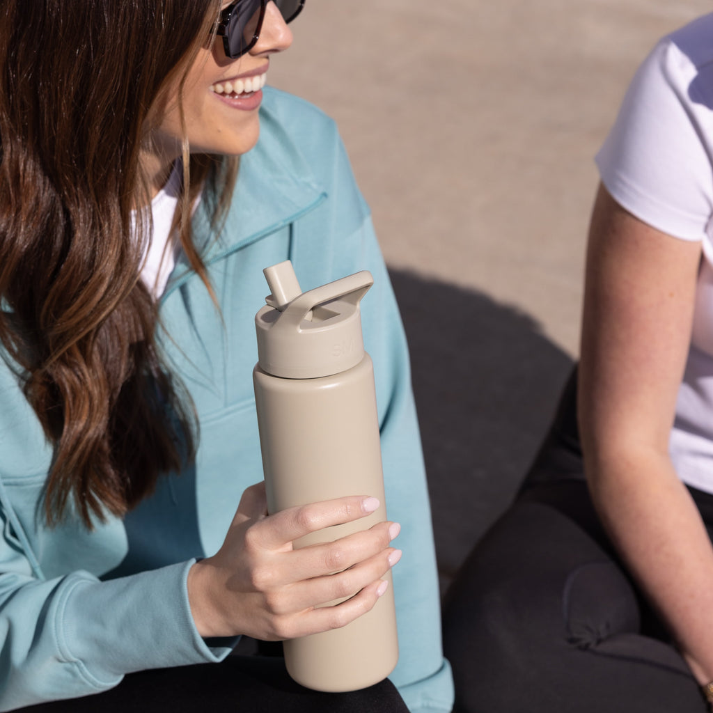 Simple Modern 30 fl oz Insulated Stainless Steel Summit Wide Mouth Water Bottle with Straw Lid | Slumberland | 5UT3