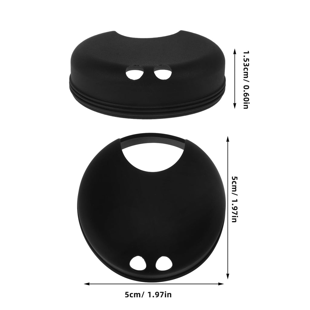 Worgeous 2pcs Splash Guarding Lid For Wide Mouth Bottle  Water Cup Anti-spill Intended Accessory Water Cup Lid Spill-proof Cap For Water Cup Compatible For Nalgene Easy Sipper | RF7I