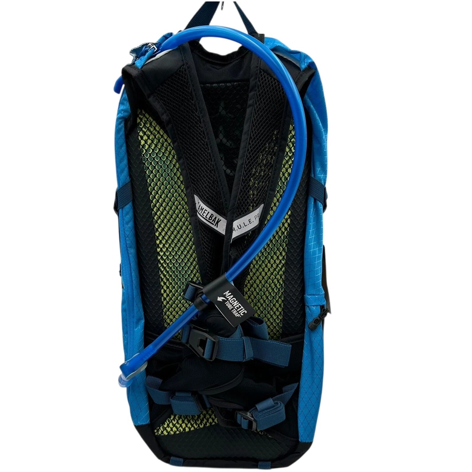 CAMELBAK M.U.L.E Pro 14L Bike Hydration Backpack 100 oz, Ibiza Blue/Orange | 3QOW