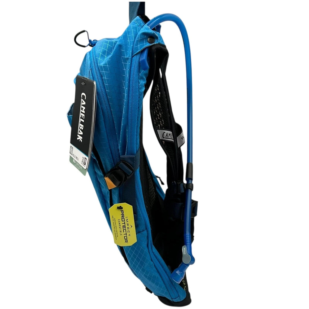 CAMELBAK M.U.L.E Pro 14L Bike Hydration Backpack 100 oz, Ibiza Blue/Orange | 3QOW