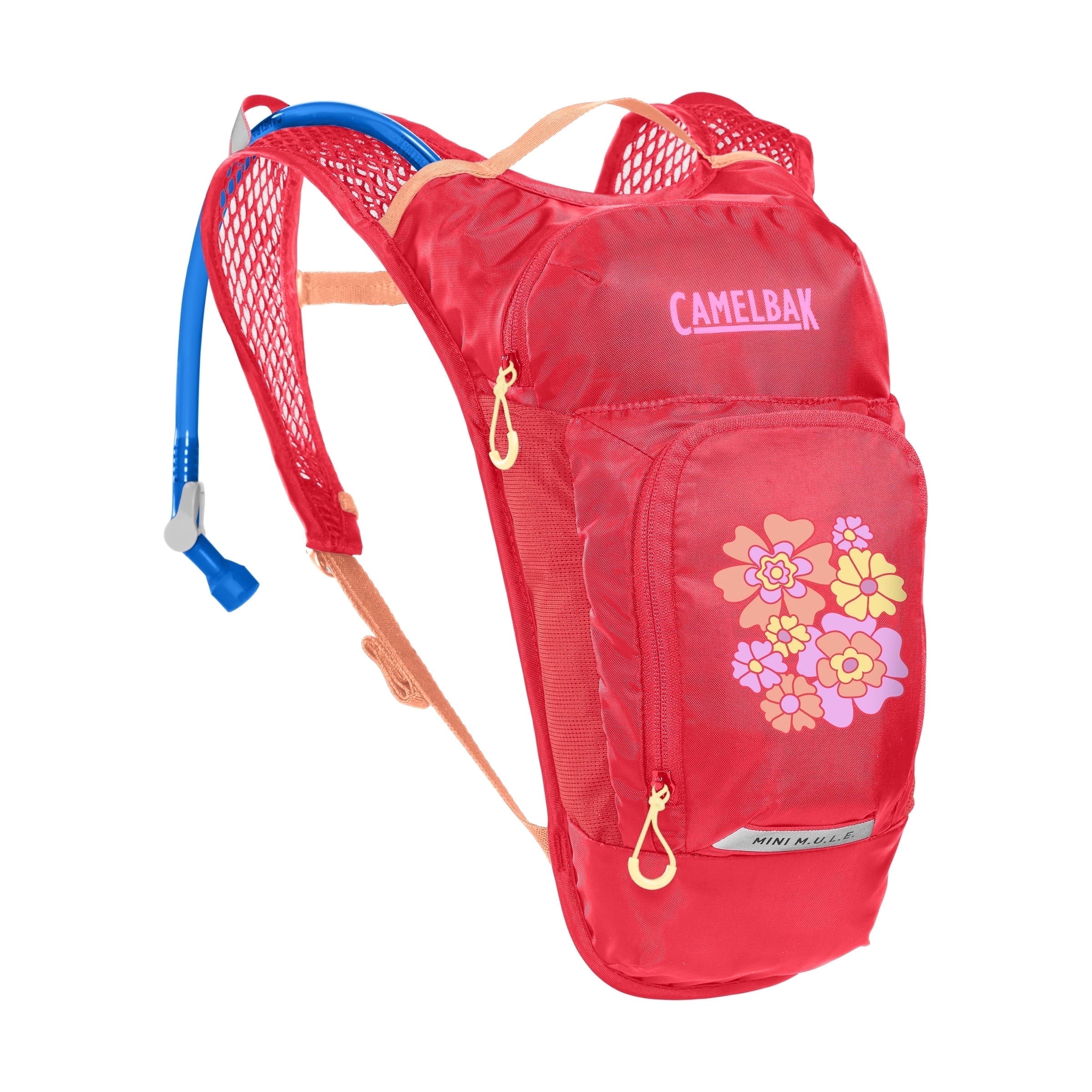Camelbak Kid's Mini Mule.® 50oz Hydration Pack, Pink/Flowers | JKER