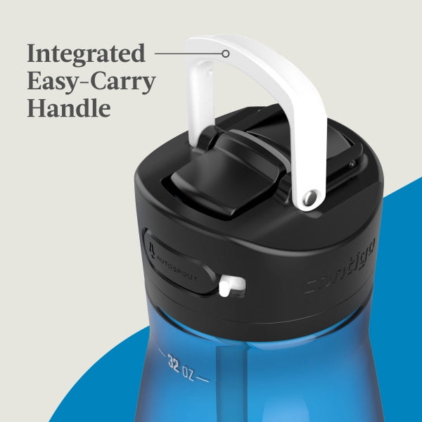 Contigo Ashland 2.0 32 oz Licorice BPA Free Water Bottle | 6TXB