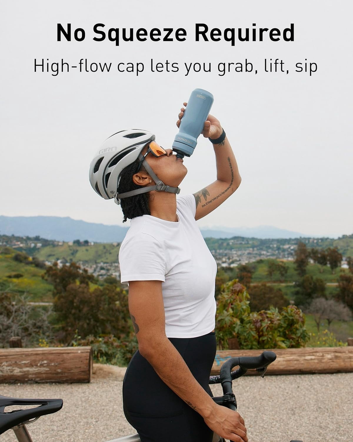 CamelBak Podium 22oz Insulated Stainless Steel Bike Water Bottle, Pacific | 5CG4