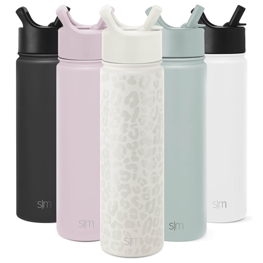 Simple Modern Summit Water Bottle Straw Lid Vacuum Insulated Stainless Steel Bottle | 22 fl oz | YTVK