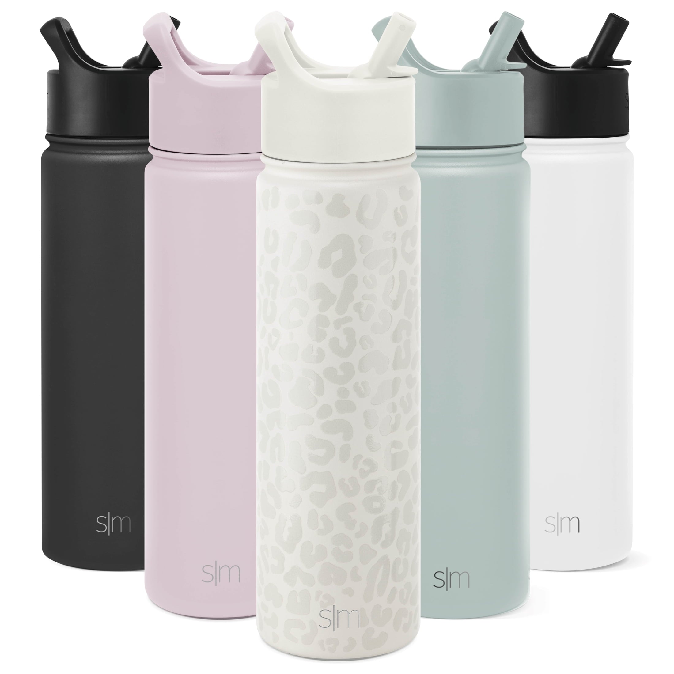 Simple Modern Summit Water Bottle Straw Lid Vacuum Insulated Stainless Steel Bottle | 22 fl oz | YTVK