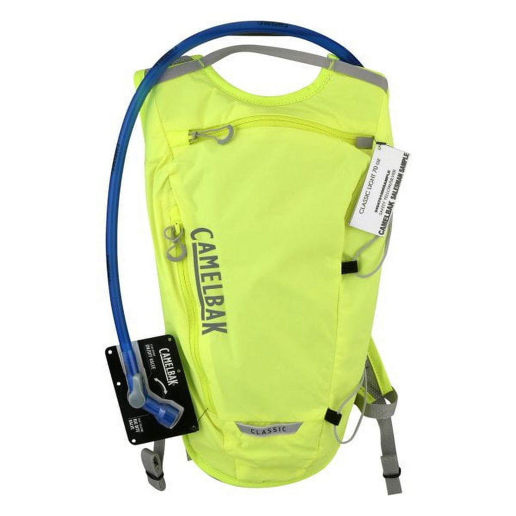 Camelbak Classic Light Hydration Pack Bag Inc Reservior Yellow/Silver 70oz | 58P6