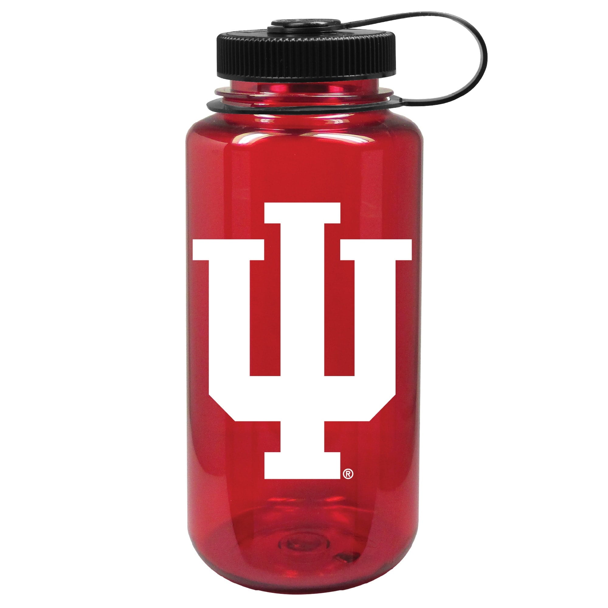 Crimson Indiana Hoosiers 32oz. Nalgene Sustainable Wide Mouth Water Bottle | TFUG