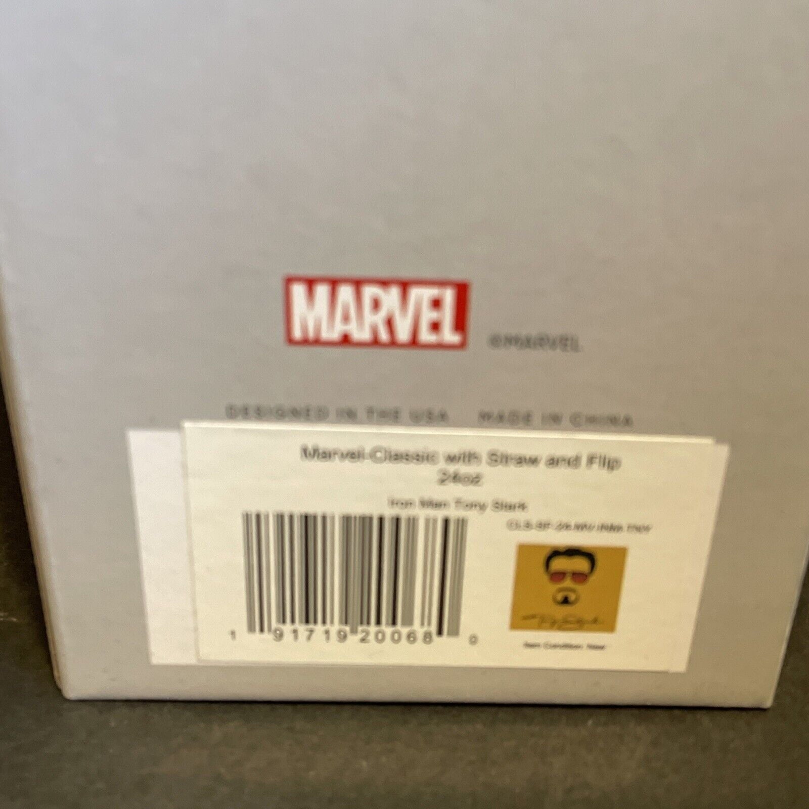 Simple Modern Insulated Iron Man Tony 24oz  Tumbler W/Flip Lid and Straw Lid | QDXZ