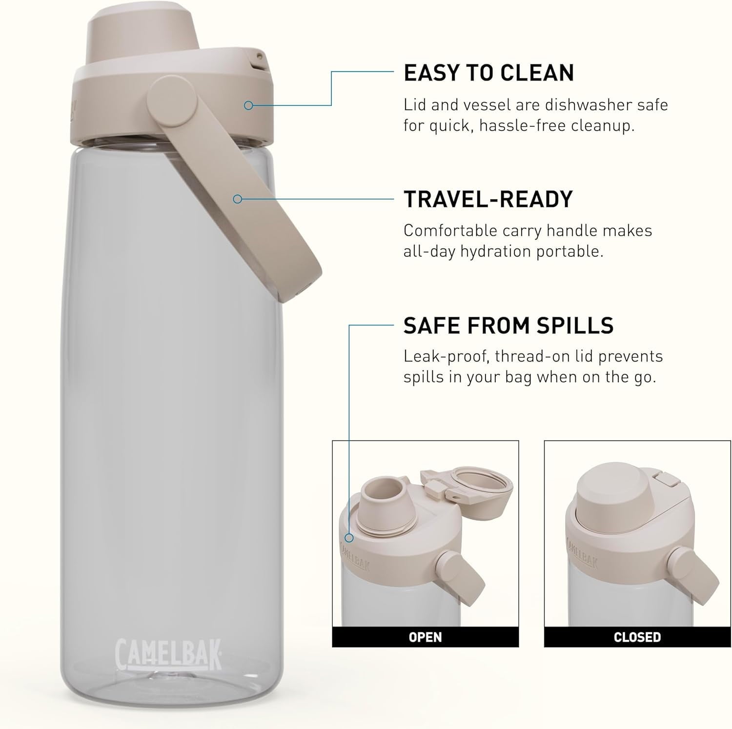 Camelbak Thrive Chug 25oz Bottle, Oxford | URAR