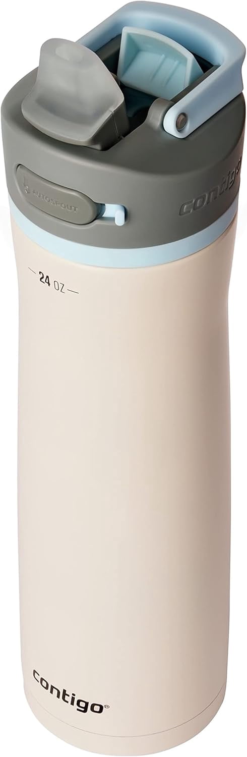 Contigo 24 oz. Wells Chill Stainless Steel Filter Water Bottle - Salt | FVD0