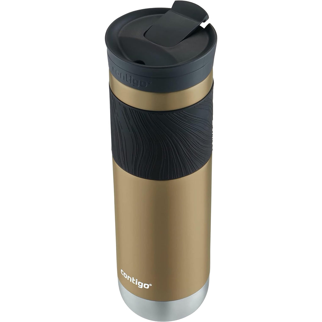 Contigo 24 oz. Byron 2.0 SnapSeal Stainless Steel Travel Mug - Chardonnay | IQDJ