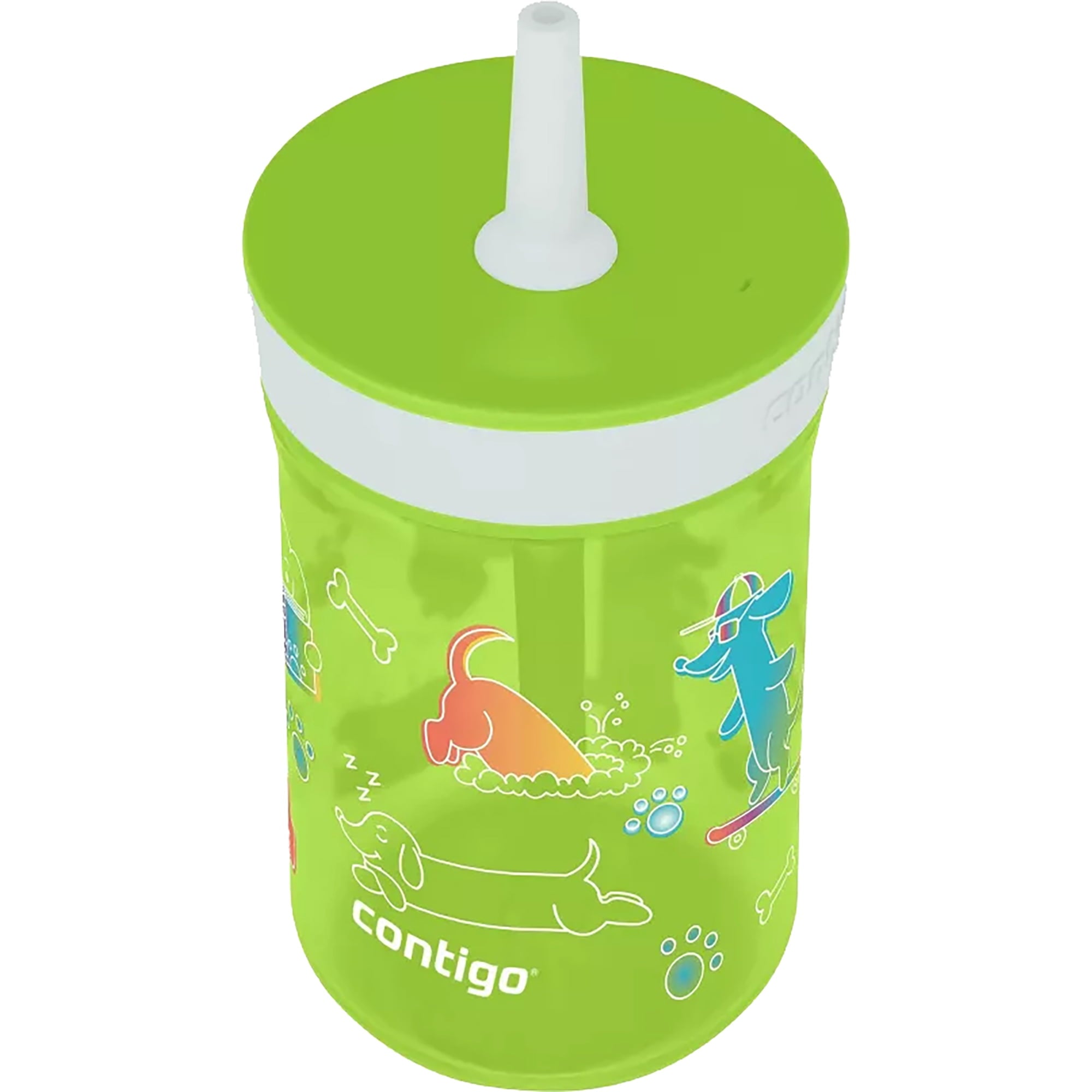 Contigo Kid's 14 oz. Leighton Tumbler with Straw - Juniper/Blue Forest | 5SMA