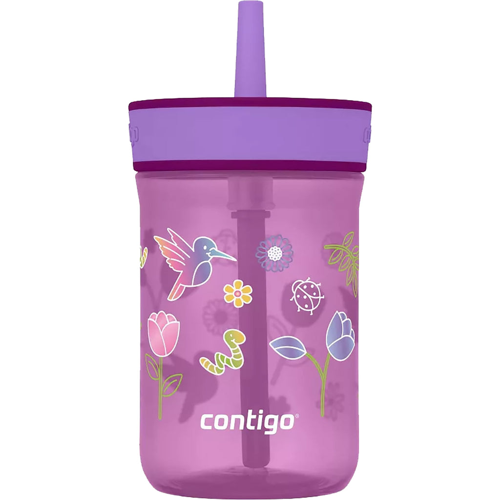 Contigo Kid's 14 oz. Leighton Tumbler with Straw - Juniper/Blue Forest | 5SMA
