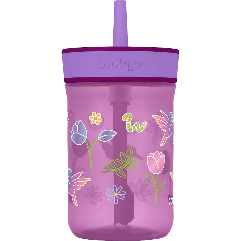 Contigo Kid's 14 oz. Leighton Tumbler with Straw - Juniper/Blue Forest | 5SMA