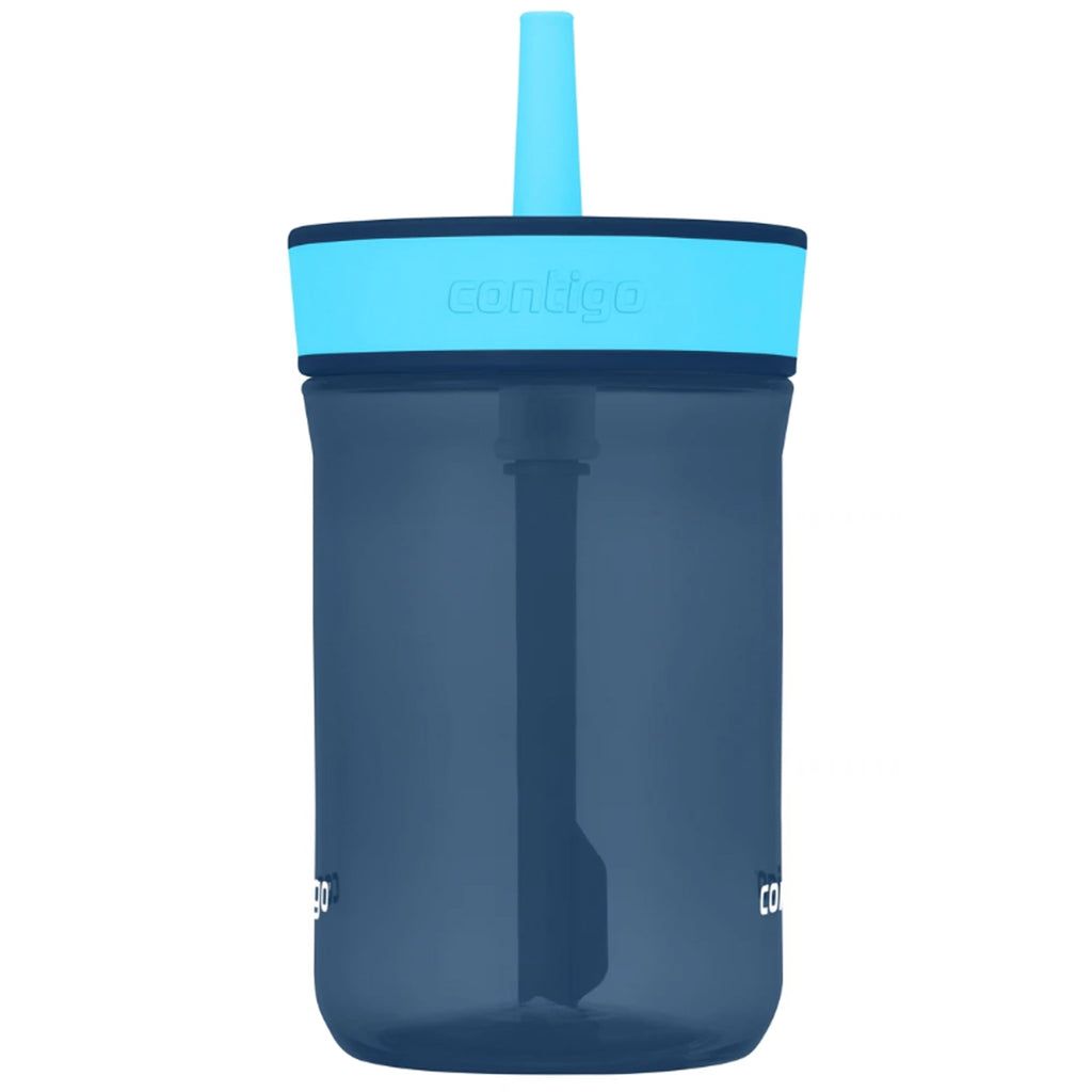 Contigo Kid's 14 oz. Leighton Tumbler with Straw - Juniper/Blue Forest | 5SMA