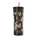 Contigo 20oz Shake &amp; Go Tumbler, Plastic with Straw, Licorice Cowhide Couture | AT0B