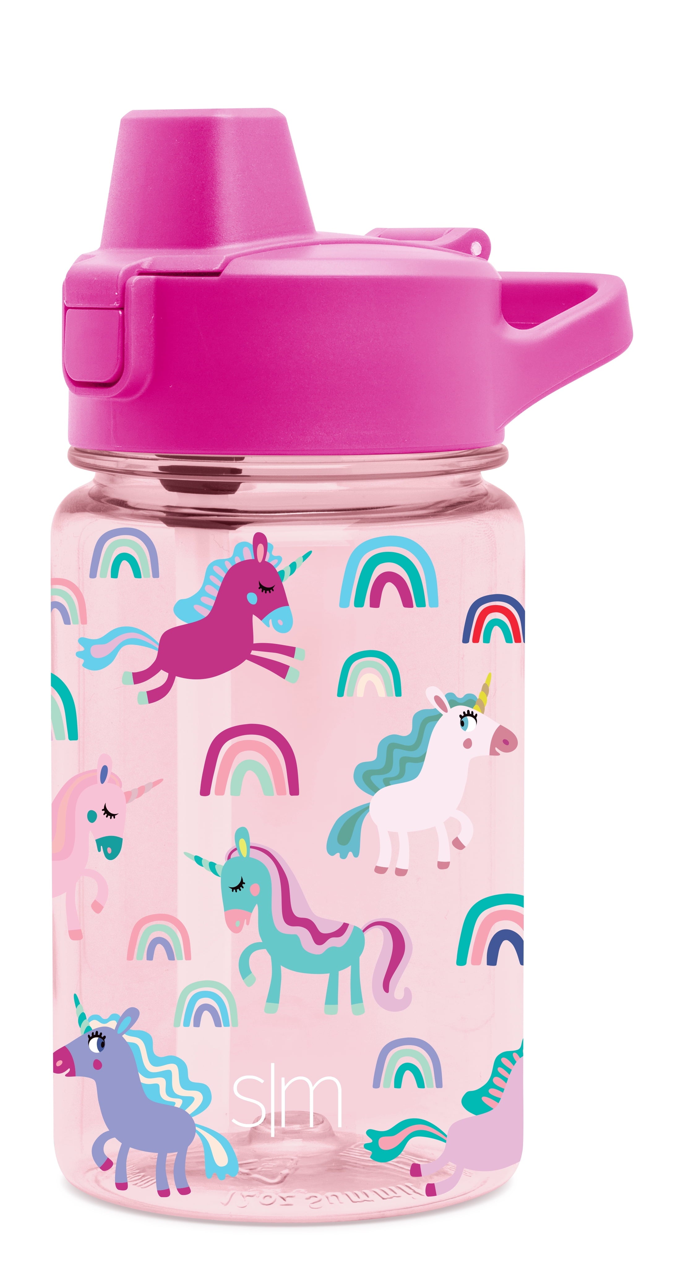 Simple Modern 12 fl oz Reusable Tritan Summit Water Bottle with Silicone Straw Lid | Birthday Cake | SS8C